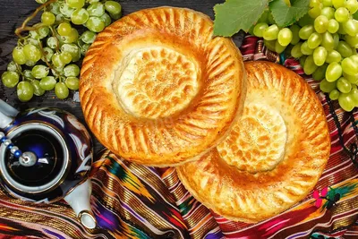 Узбекские лепешки на сковороде рецепт фото пошагово и видео - 1000.menu