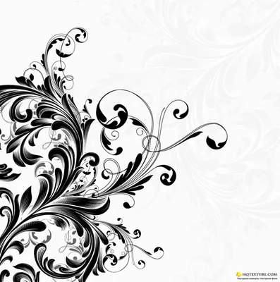 Чёрно-белые узоры фэнтези. 1.21 Stock Illustration | Adobe Stock