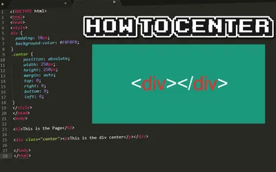 How to use the HTML div tag container - IONOS