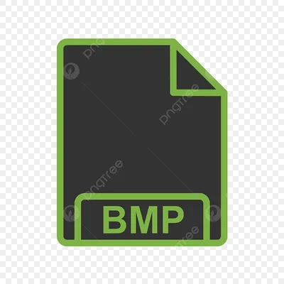 Bmp file format icon bitmap image extension Vector Image