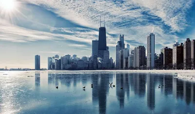 Обои chicago, берег, раздел Город, размер 1920х1080 full HD - скачать  бесплатно картинку на рабочий стол и телефон