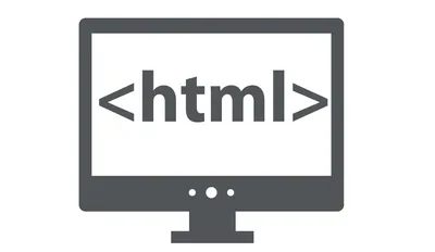 В html