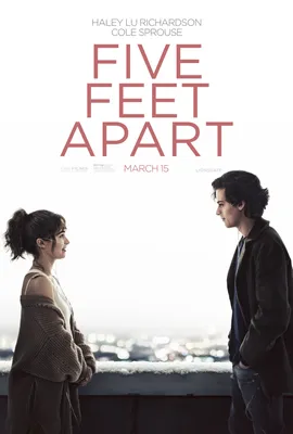 Фильм «В метре друг от друга» / Five Feet Apart (2019) — трейлеры, дата  выхода | КГ-Портал