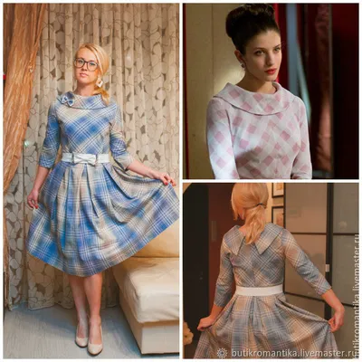 Три платья в стиле 60-х \"Оттепель\" – заказать на Ярмарке Мастеров – 3XVRNBY  | Платья, Жуковский