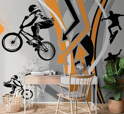 Обои Граффити в интерьере - Дизайн Вашего Дома