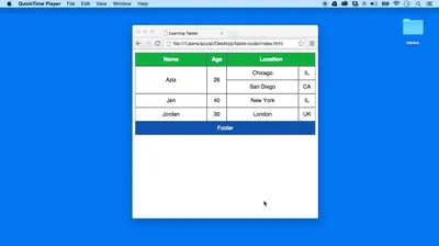 Using CSS to Add Internal Borders in an HTML Table