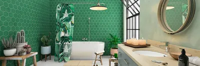 Индивидуальный дизайн ванной комнаты с натуральной мебелью - Вести-Кузбасс