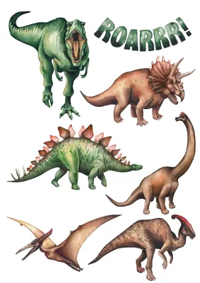 Вафельная картинка живые Динозавры ᐈ Купить в Киеве | ZaPodarkom