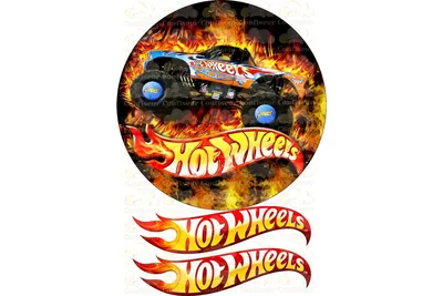 Купить картинку для торта Hot Wheels