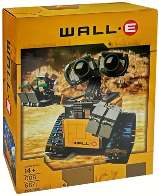 Конструктор Робот Валли / WALL-E / 678 деталей / Конструктор для мальчиков  и девочек купить по цене 2049 ₽ в интернет-магазине KazanExpress