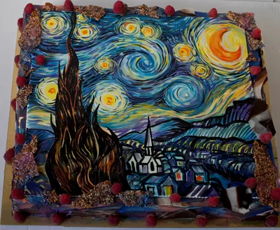 Рисунок ван гога звездная ночь - 77 фото