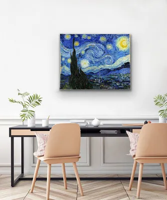 Каталог Аффреско, Импрессионисты и постимпрессионистыВинсент Ван Гог, Звездная  ночь | арт. Vincent van Gogh, Starry Night 2
