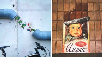 Вандализм на грани искусства: 22 работы, которые не испортили, а украсили  улицы | Mixnews