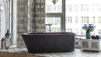 Отдельностоящая овальная акриловая ванна в комплекте со сливом-переливом  BelBagno BB416-1700-800 - купить по выгодной цене в интернет-магазине OZON  (986954079)