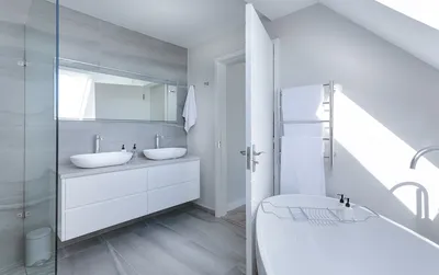 Светлые идеи для ванной комнаты | Vetonit — официальный сайт