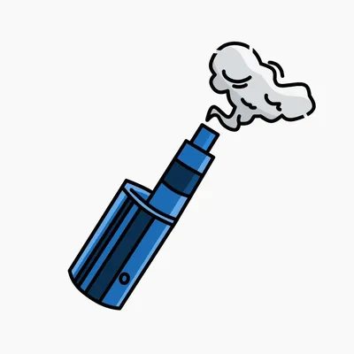 illustration vector of vape and smoke perfect for icon,symbol,etc 8007085  Vector Art at Vecteezy