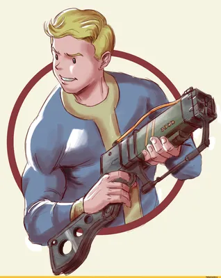 Vault Boy :: Fallout art :: Fallout (Фоллаут,) :: marioferro :: фэндомы /  картинки, гифки, прикольные комиксы, интересные статьи по теме.