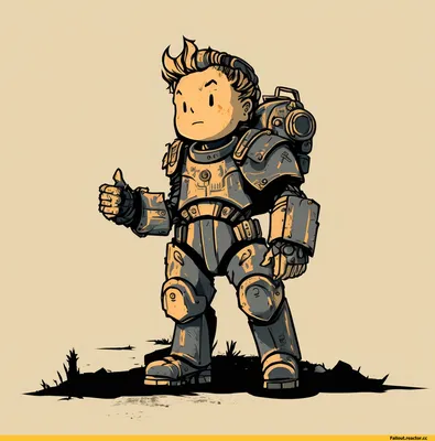 Vault Boy :: Fallout :: фэндомы / прикольные картинки, мемы, смешные  комиксы, гифки - интересные посты на JoyReactor / новые посты