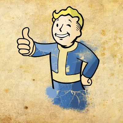 Скачать обои Fallout, Bethesda, Пост-апокалипсис.Силовая броня, Vault-boy,  раздел игры в разрешении 1024x1024