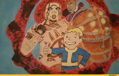 Nuka-Cola :: Power Armor :: Vault Boy :: Fallout art :: Fallout (Фоллаут,)  :: фэндомы / картинки, гифки, прикольные комиксы, интересные статьи по теме.