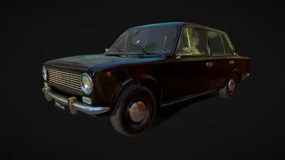 VAZ-2101 Lada 1971 blue VVM 1803 1:18