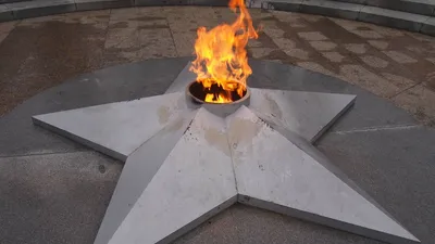 Вечный огонь зажгли в Красноярском крае | ИА Красная Весна