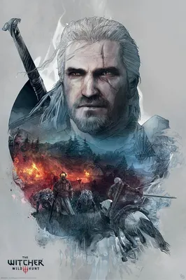 Geralt of Rivia Art The Witcher 3 4K Wallpaper #6.493