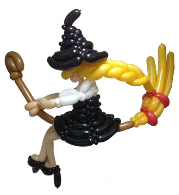 Фигура \"Ведьмочка\" - заказать в интернет-магазине воздушных шаров ФлайСПб