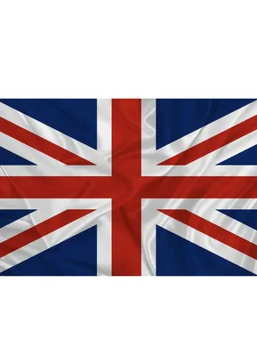 Государственный флаг Великобритании на белом фоне :: Стоковая фотография ::  Pixel-Shot Studio