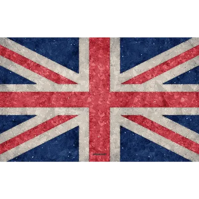 Значок Флага Великобритании Черном Контуре Плоского Рисунка День  Независимости Праздничная Векторное изображение ©YAYImages 346428028