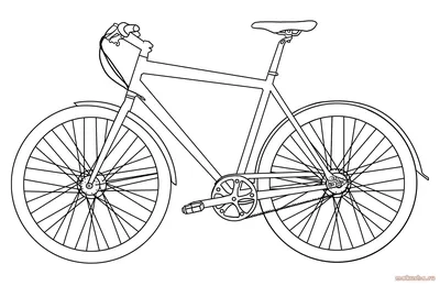 Велосипед Детский Рисунок (55 Фото)