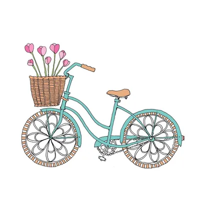 Как нарисовать велосипед методом котика | Пикабу