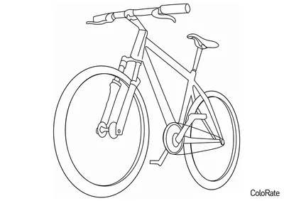 Как нарисовать велосипед | Пошаговый урок рисования для начинающих.