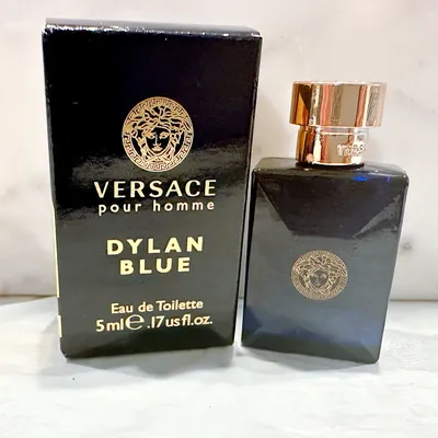 Versace Perfume for him 5ml, Versace Dylan Blue for man, EDT Brand New |  eBay
