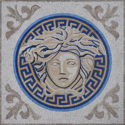 Versace Logo - Mosaic Design II | Signs-Logos | Mozaico