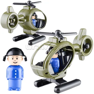 Вертолет (Детский сад) 21,5 см | Интернет-магазин детских игрушек KidLand.ru