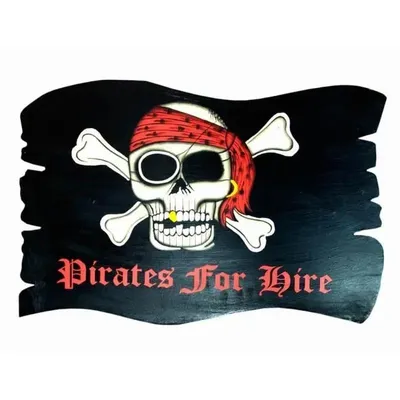 Большой флаг пиратский судов Весёлый Роджер