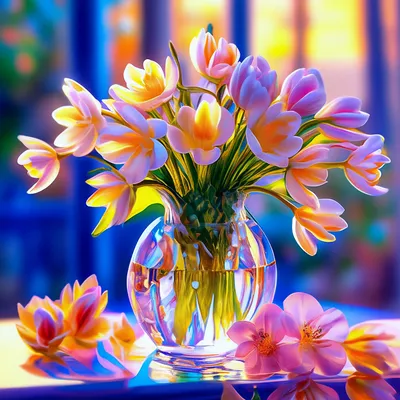 Рисунок Весенние цветы №301296 - «Весна-красна!» (26.03.2022 - 14:01)