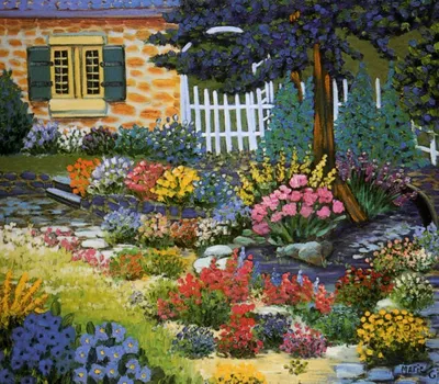 Рисунок Весенний сад №99069 - «Весна-красна!» (07.01.2024 - 12:11)