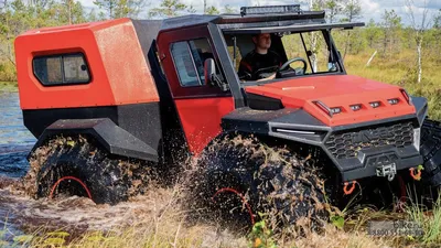 Вездеход снегоболотоход «Росомаха» на гусеницах - купить по выгодной цене  на официальном сайте ИЗГТ