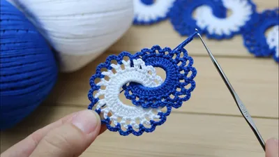 Супер простой и красивый УЗОР вязание крючком МК How to Crochet for  Beginners Motif Step by step - YouTube