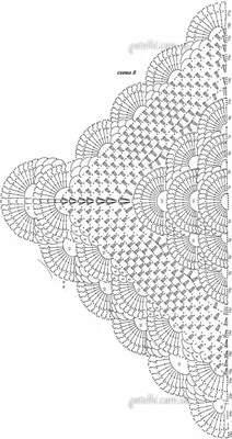 Описание вязания шали спицами Зимушка, 2 размера - Венера Шарипова -  скачать на Wildberries Цифровой | 40411