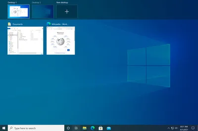 Обои на рабочий стол Логотип ОС Windows 10, обои для рабочего стола,  скачать обои, обои бесплатно