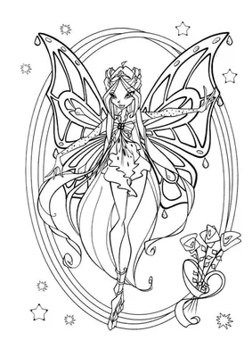 Stella Enchantix | Winx club, Bloom winx club, Girl drawing sketches