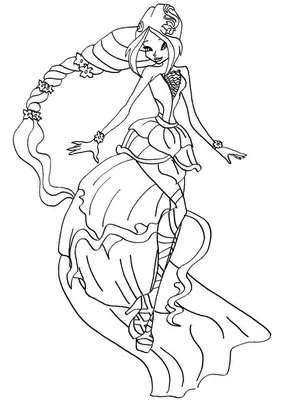 Winx Harmonix Coloring pages 🖌 to print and color