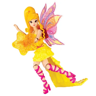 Шарнирная кукла 'Блум Гармоникс' (Bloom Harmonix), из серии 'Делюкс', Winx  Club, Jakks Pacific [49047]