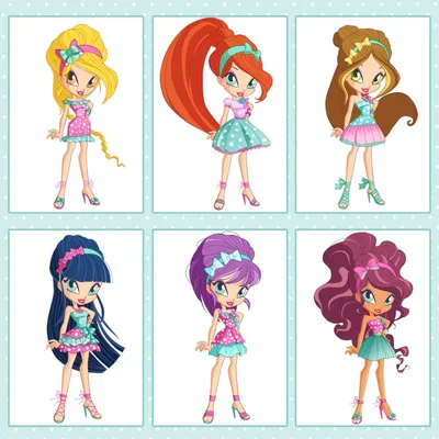 Пазл 'Winx Club - Лейла' Winx Club, 80 элементов мини, Astrel [8431]