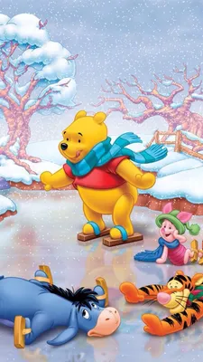 Винни пух | Winnie the pooh pictures, Winnie the pooh christmas, Cute  winnie the pooh