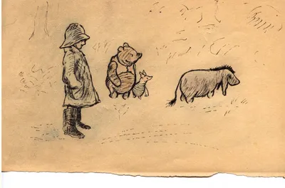 Редкий рисунок Винни-Пуха и Пятачка нашли в Великобритании | ИА Красная  Весна