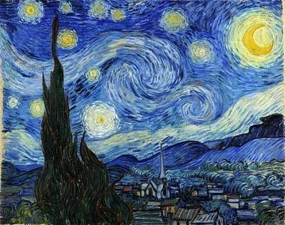 Звёздная ночь (картина) — Винсент Ван Гог